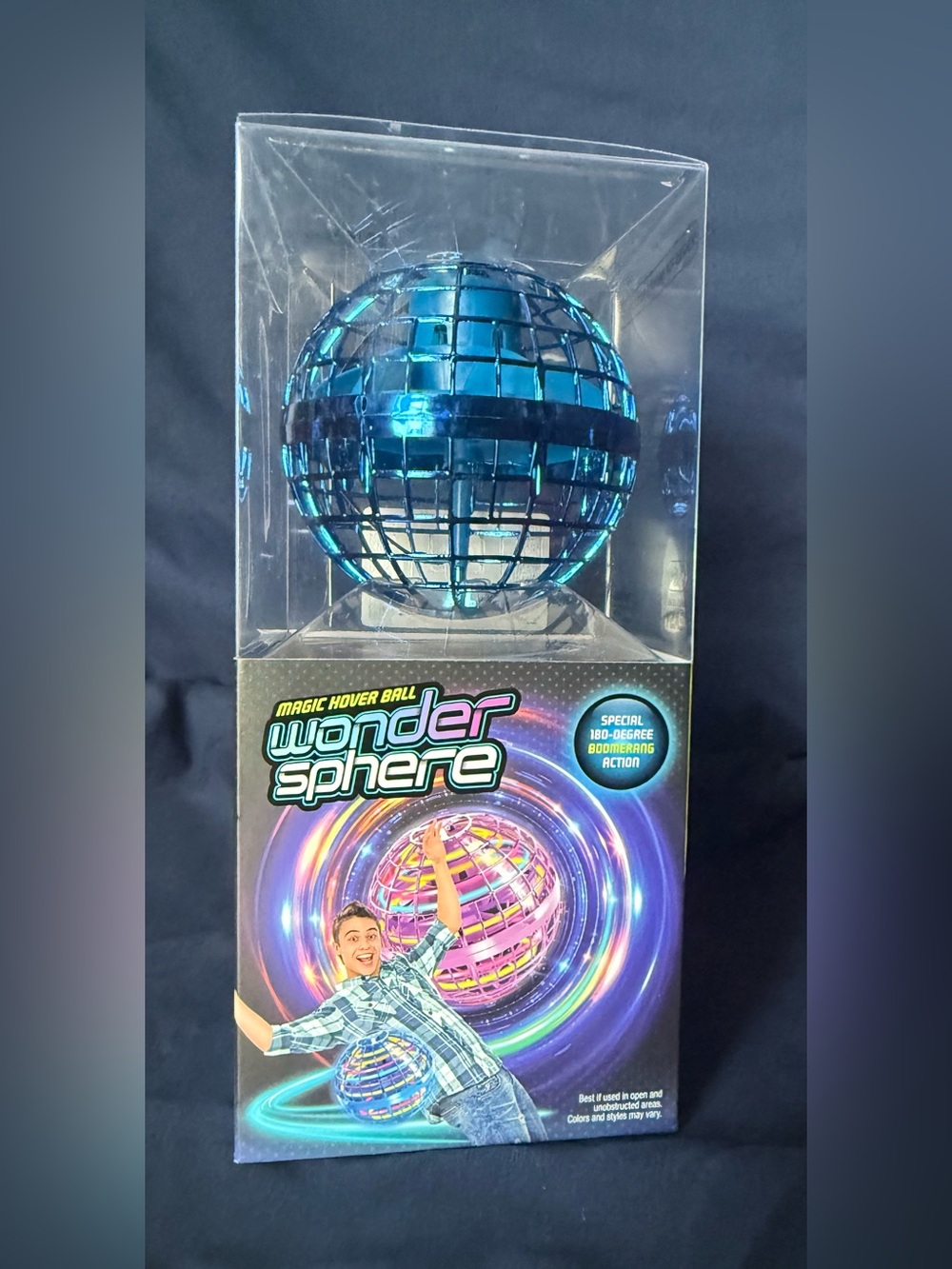 Wonder Sphere Magic Hover Ball - Blue